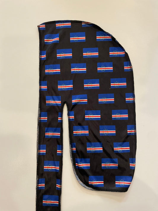 Ediac “Cape Verde” Custom Flag Silky Durag