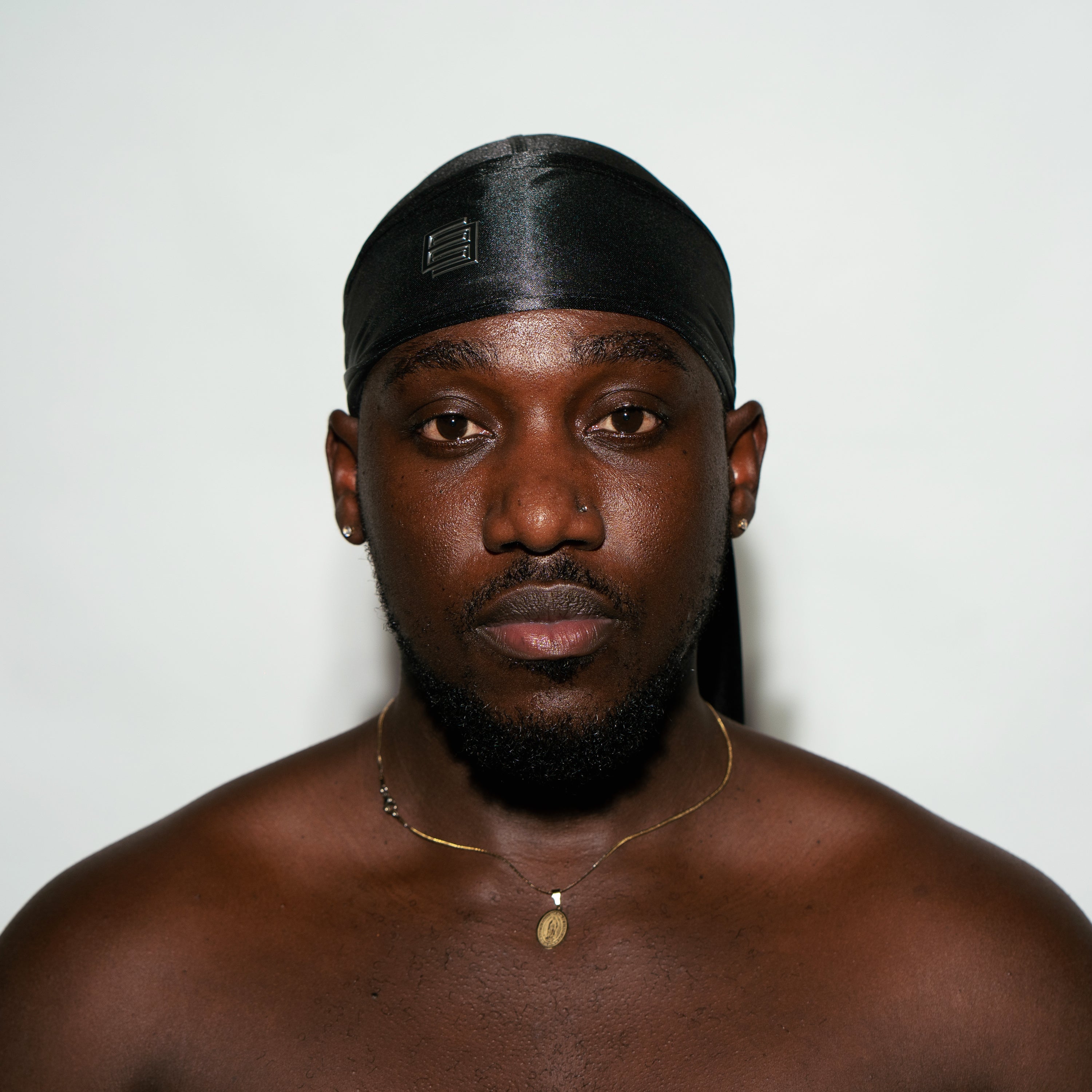 The Perfect Durag - Black w/ Black Logo