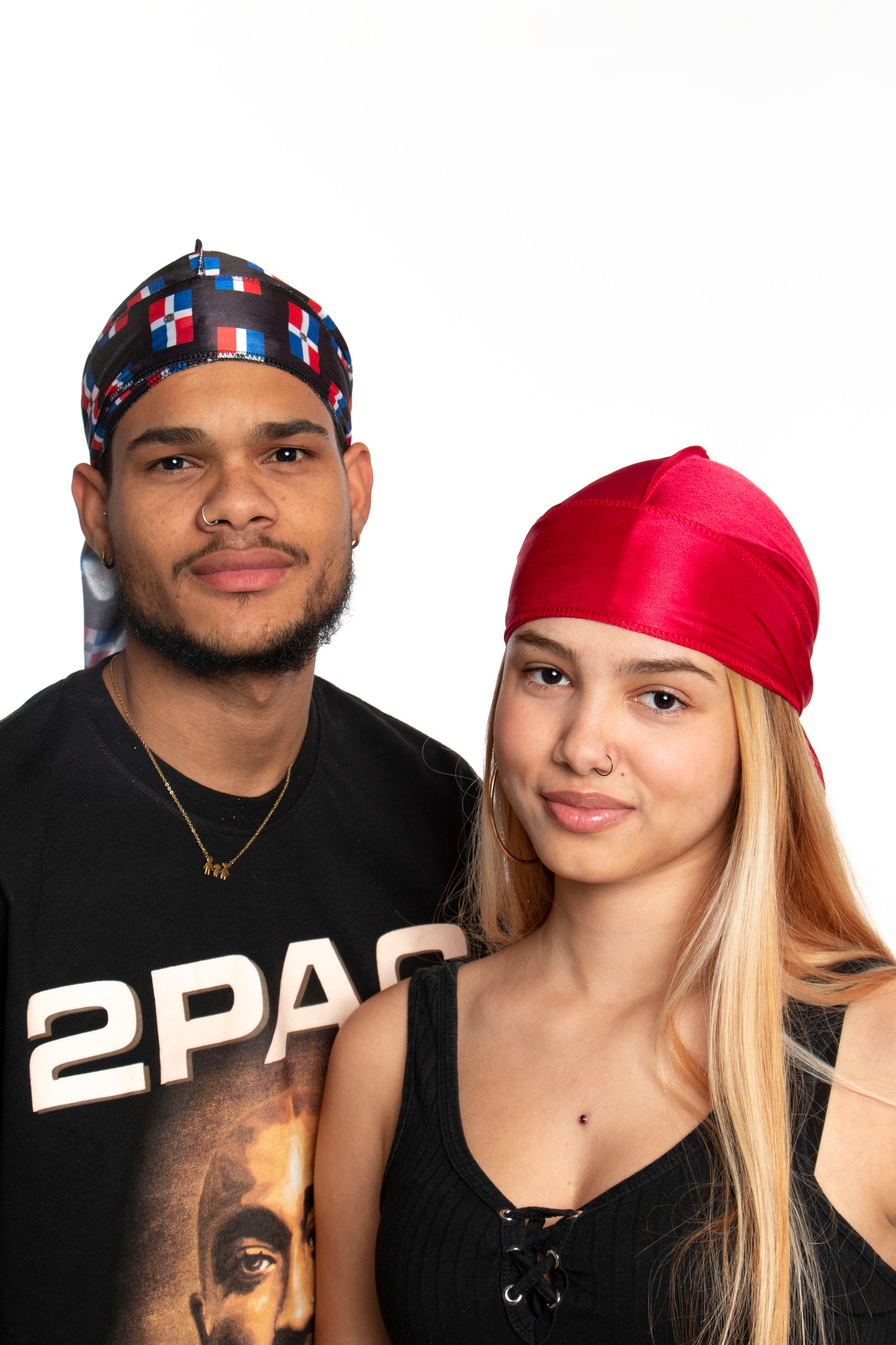 Ediac "Domenican Repubblic" Custom Flag Silky Durag