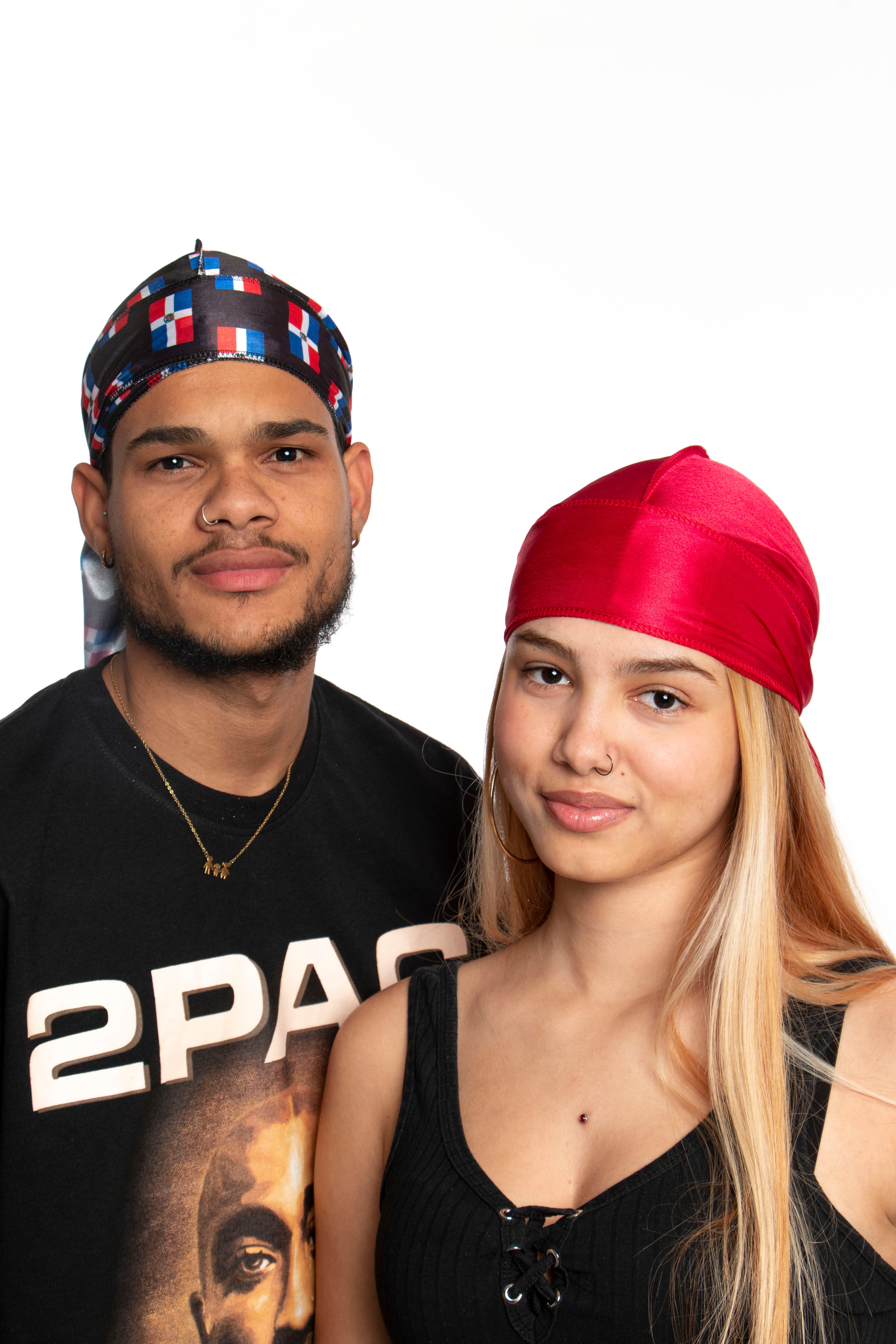 Ediac "Dominican Repubblic" Custom Flag Silky Durag